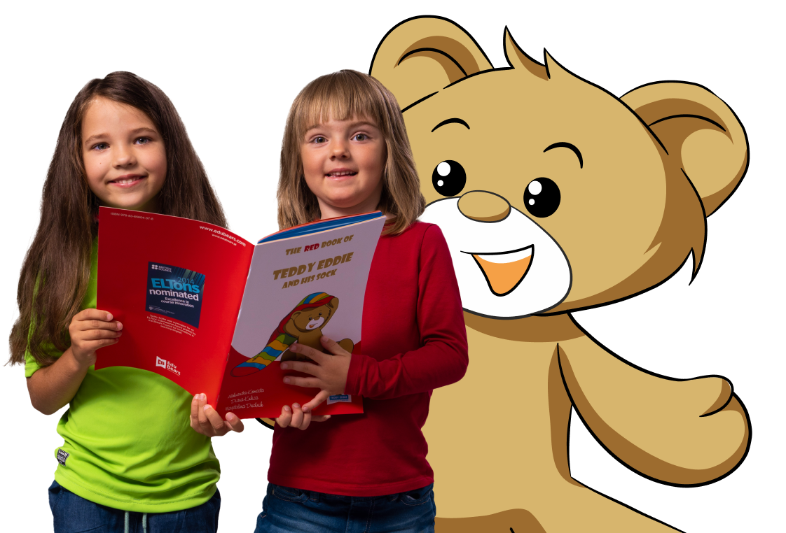 dziewczynki uczące się angielskiego dla dzieci metodą Teddy Eddie